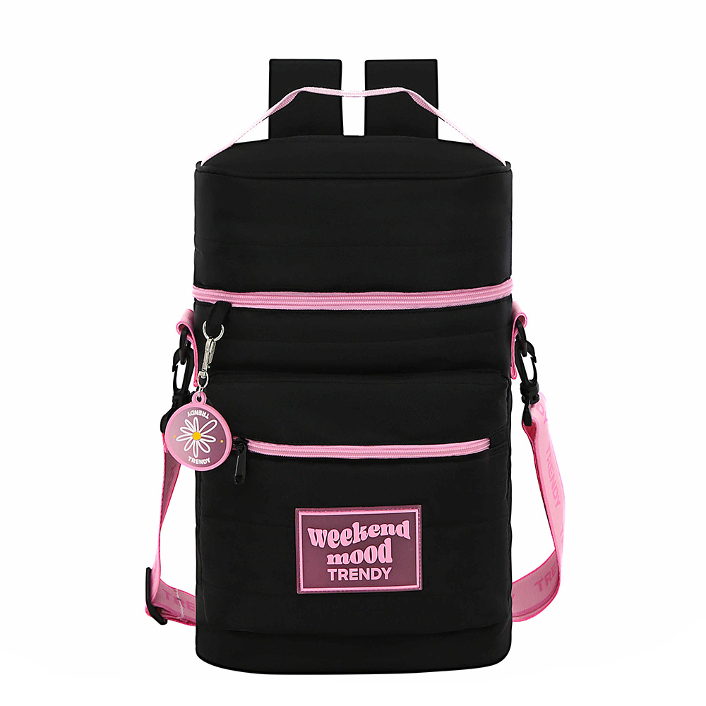 BOLSO MATERO TRENDY 18477 NEGRO