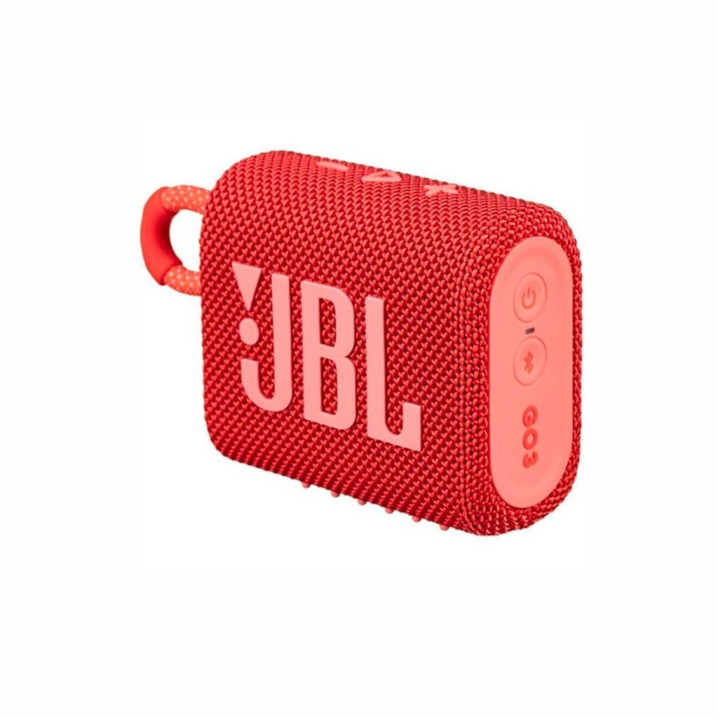 PARLANTE JBL GO 3 WATERPROOF ROJO