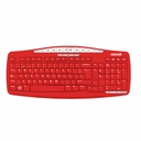 TECLADO MAXELL KB-100 ROJO