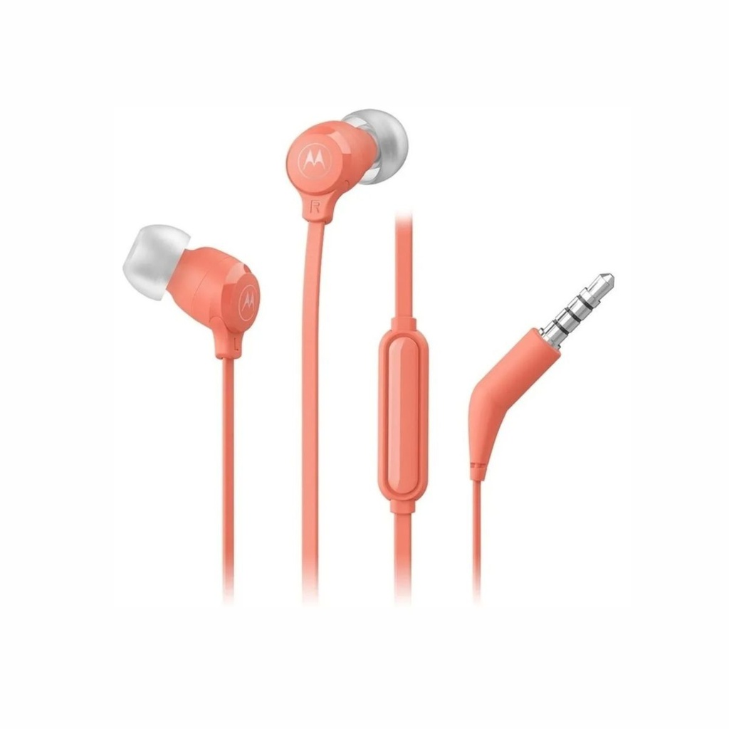 AURICULAR MOTOROLA EARBUDS 3-S CORAL