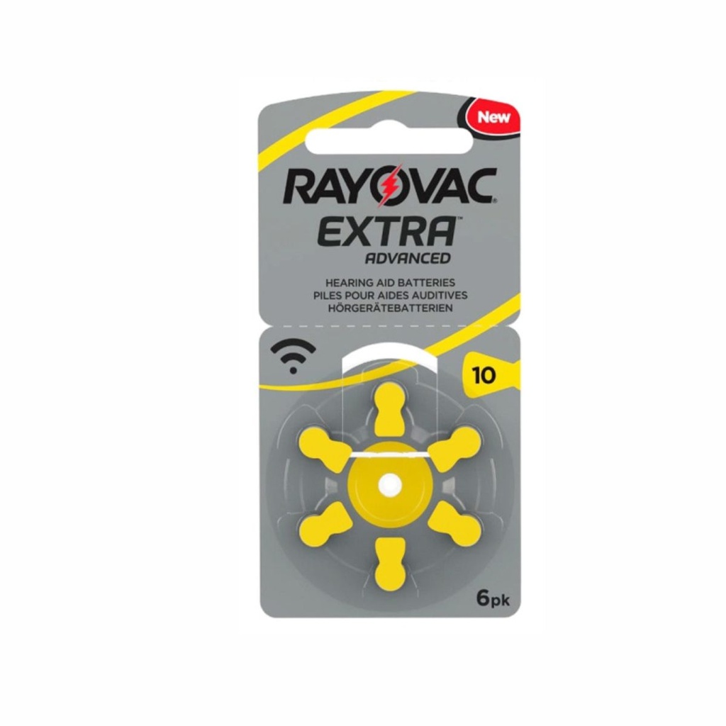 PILA RAYOVAC 10AUX-6XELAT BP6