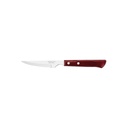 CUCHILLO P/ASADO TRAMONTINA 21109/074 POLYWOOD 12PZS ROJO