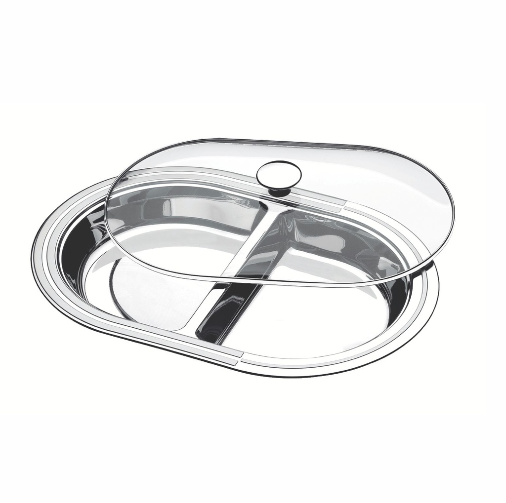 FUENTE TRAMONTINA 61525/454 CICLO 45CM CON DIVISION