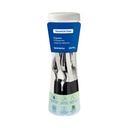 JUEGO DE CUBIERTOS TRAMONTINA 23399/091 IPANEMA 24PZS NEGRO