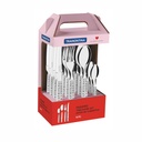 JUEGO DE CUBIERTOS TRAMONTINA 29899/090 MY LOVELY KITCHEN BLANCO 16PZS