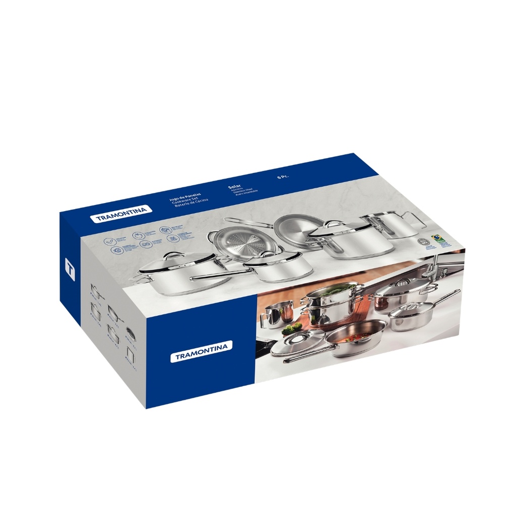 JUEGO TRAMONTINA 65510/200 SOLAR 6PZS