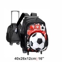 MOCHILA CARRO TRENDY 51350NR BLACK/RED