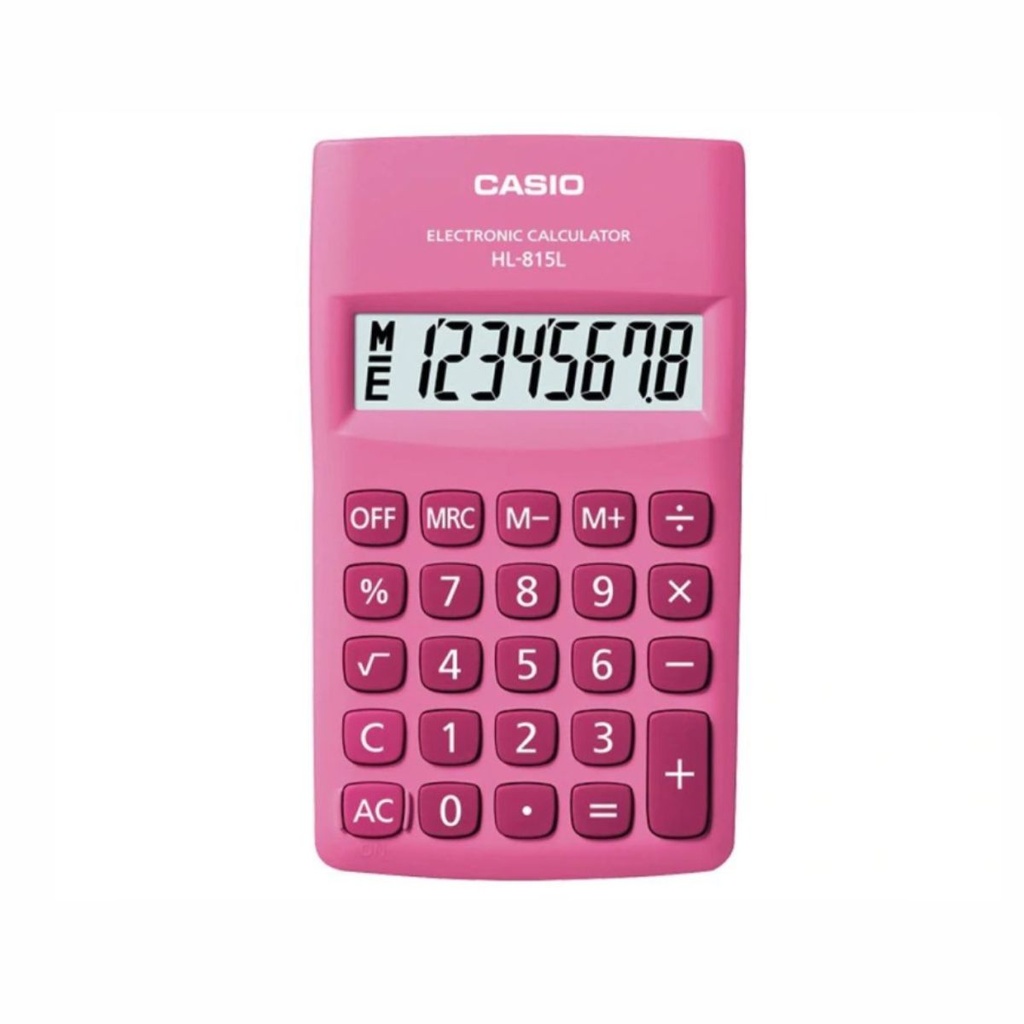 CALCULADORA CASIO HL-815L ROSA