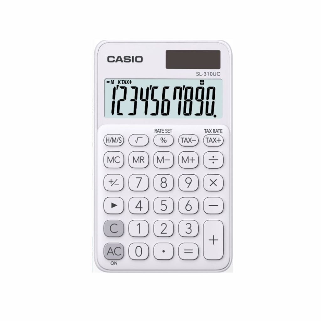 CALCULADORA CASIO SL-310UC BLANCO