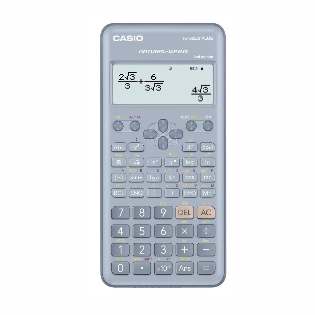 CALCULADORA CASIO FX-82ES PLUS 2 BU AZUL