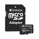 MICRO SD VERBATIM 44084 SDXC 64GB C10