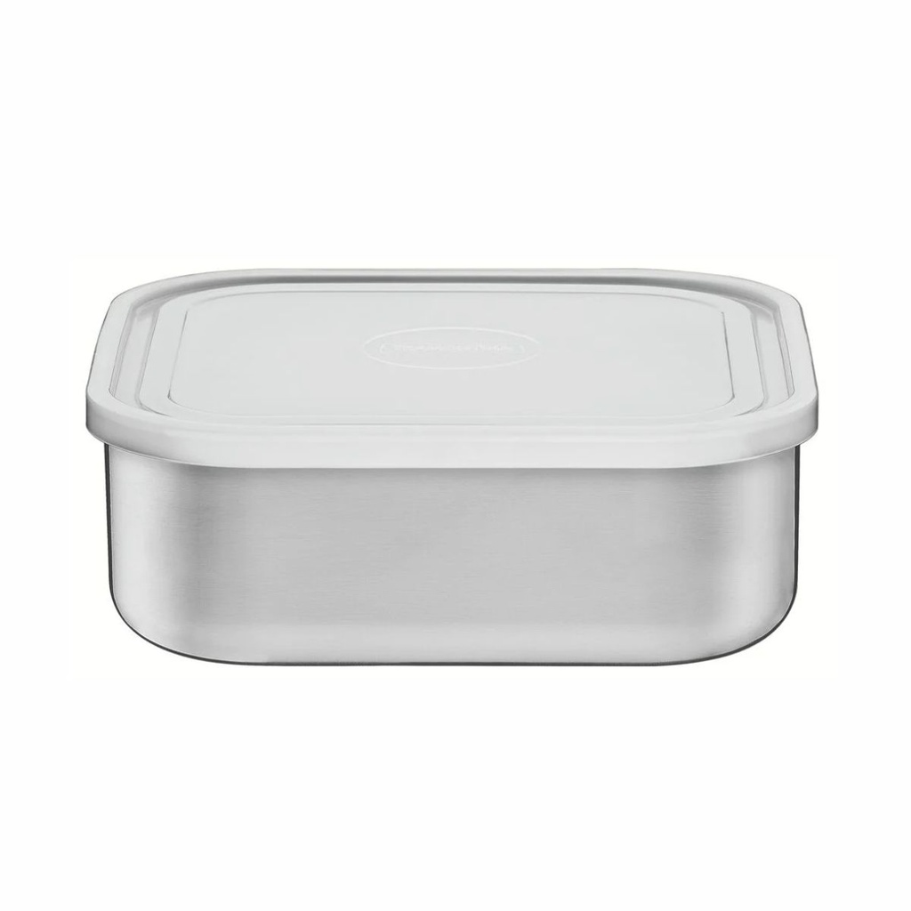 CONTENEDOR TRAMONTINA 61223/730 FREEZINOX CUADRADO 23CM