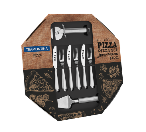 [086-90668] JUEGO P/PIZZA TRAMONTINA 66906/680 LAGUNA 14PZS