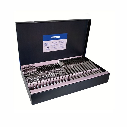 [086-60153] JUEGO DE CUBIERTOS TRAMONTINA 66960/153 72PZS AMAZONAS