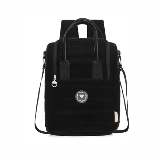 [199-74834] BOLSO MATERO TRENDY 17483 NEGRO