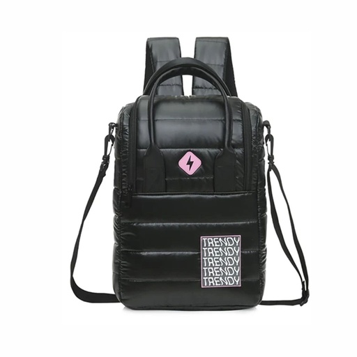 [199-74841] BOLSO MATERO TRENDY 17484 1L NEGRO