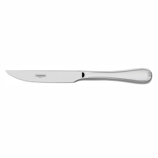 [086-24980] CUCHILLO P/ASADO TRAMONTINA 63924/980 VICENZA 12 PZS