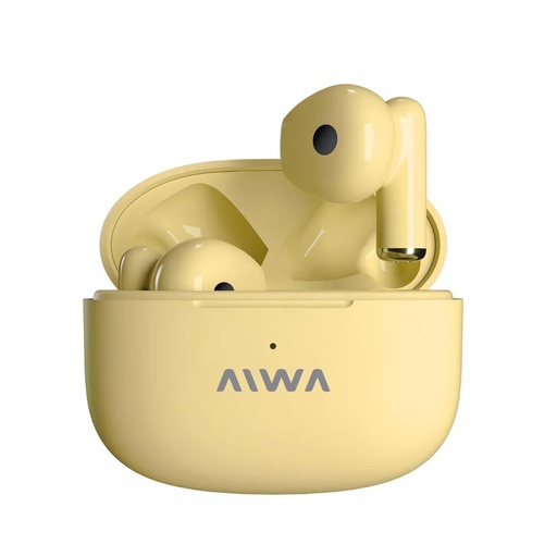 [064-54756] AURICULAR AIWA ATA-506A BT TOUCH IN EAR AMARILLO