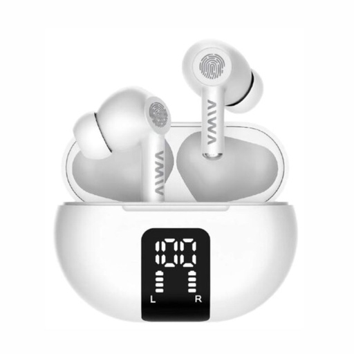 [064-54954] AURICULAR AIWA TWA-100B BT IN EAR BLANCO