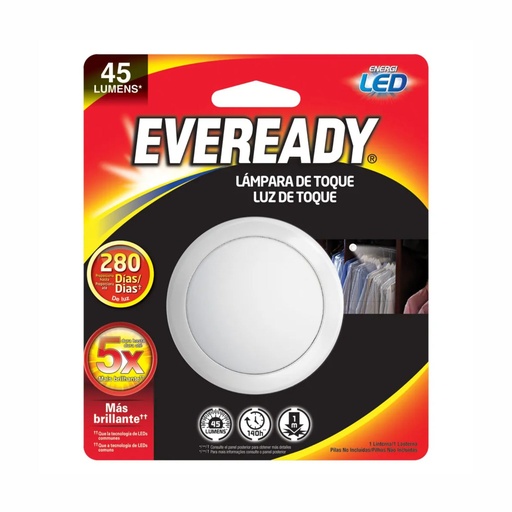 [125-19045] LINTERNA EVEREADY TAPR221 LUZ DE TOQUE 45 LUMENS