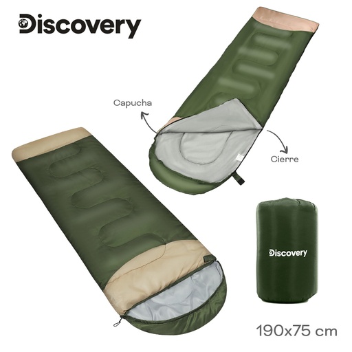 [211-77439] BOLSA DE DORMIR DISCOVERY 17743 VERDE