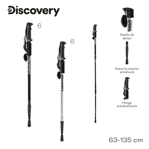 [211-78689] PALO TREKKING DISCOVERY 17868 NEGRO