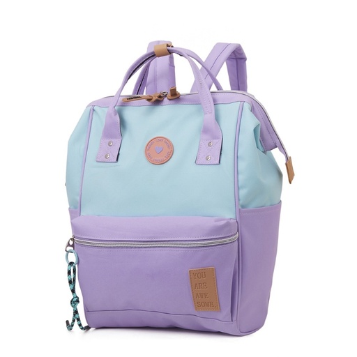 [199-23485] MOCHILA BOCA DE PEZ TRENDY 22348 VIOLETA