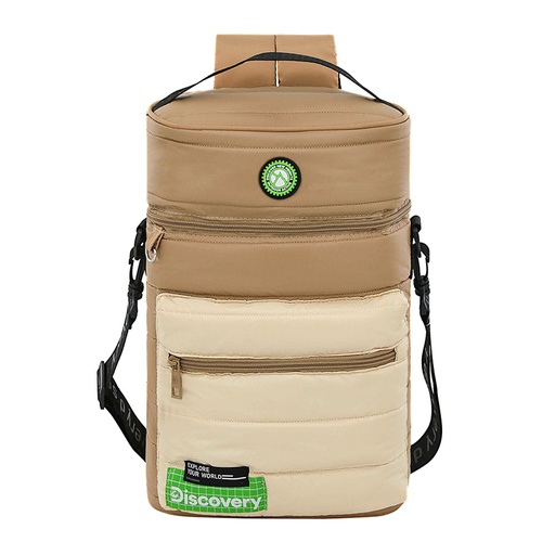 [211-84646] BOLSO MATERO DISCOVERY 18464 BEIGE