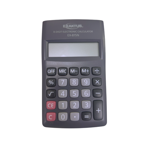 [108-10299] CALCULADORA EXAKTUS EX-815N NEGRO