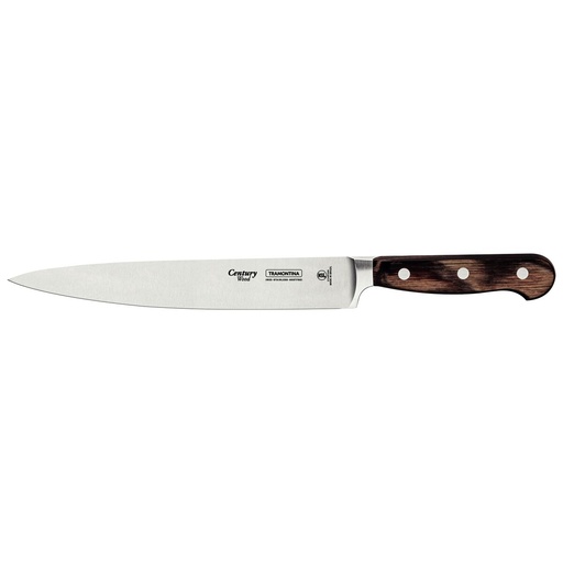 [086-31877] CUCHILLO UTILITY TRAMONTINA 21540/198 CENTURY WOOD 8"