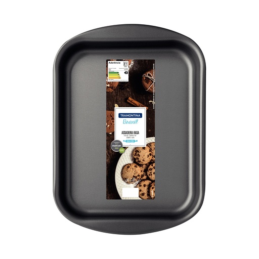 [086-53034] ASADERA TRAMONTINA 20053/034 BRASIL RECTANGULAR 34CM