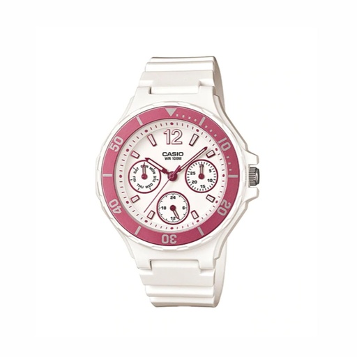 [053-00250] RELOJ CASIO LRW-250H BLANCO/ROSA