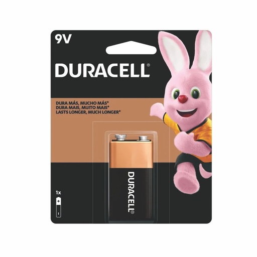 [031-01043] PILA DURACELL 9V ALCALINA BP1