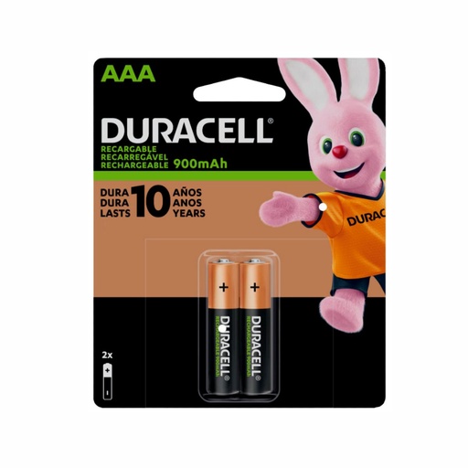 [031-31170] PILA DURACELL AAA RECARGABLE BP2 900mAh