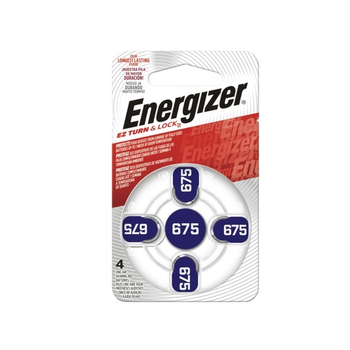 [105-00675] PILA ENERGIZER AZ-675 BP4