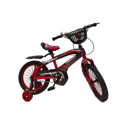 [170-18706] BICICLETA LAMBORGHINI 217187 06L CARROZADA R16 ROJO