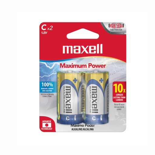 [157-23320] PILA MAXELL C ALCALINA BP2