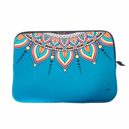 [164-17015] FUNDA SOUL 17.0" MANDALA AZUL