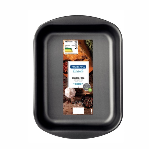 [086-51028] ASADERA TRAMONTINA 20051/028 BRASIL RECTANGULAR 28CM