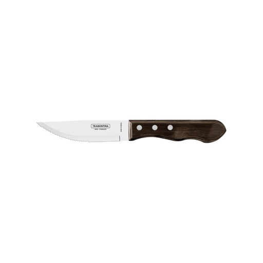 [086-16095] CUCHILLO P/ASADO TRAMONTINA 21116/095 POLYWOOD 12PZS