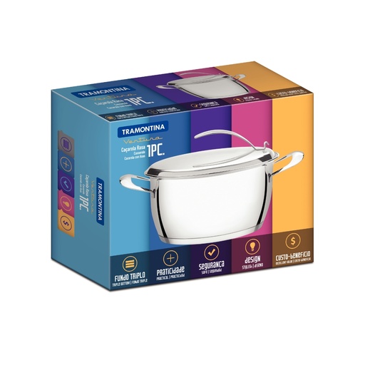 [086-63240] OLLA TRAMONTINA 62363/240 VENTURA 24CM