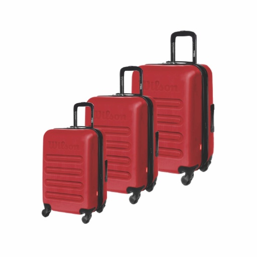 [209-35044] SET VALIJAS WILSON 65.1735R UxB 3 RED