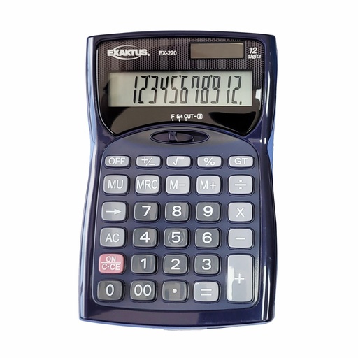 [108-00220] CALCULADORA EXAKTUS EX-220                                                                          