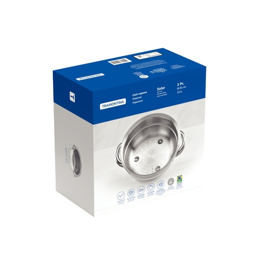 [086-51020] COZI VAPORE TRAMONTINA 62510/200 SOLAR 20CM